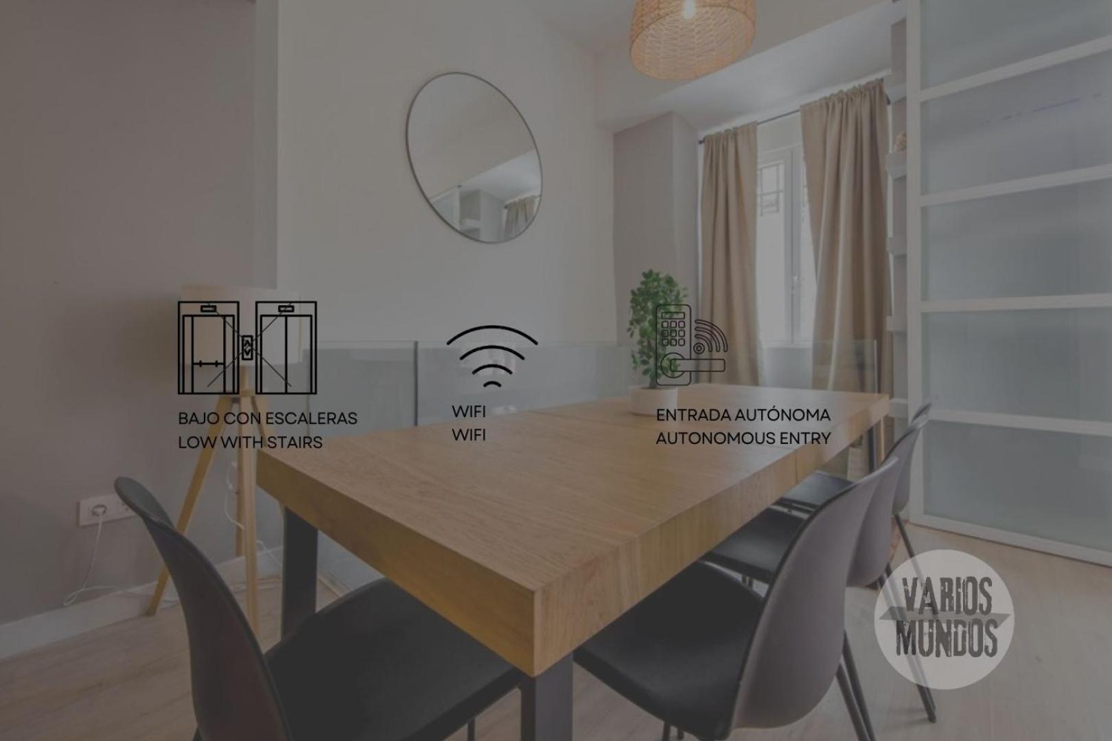 New&Cool Apt En El Centro De Madrid Para 9Pax E2 Eksteriør billede