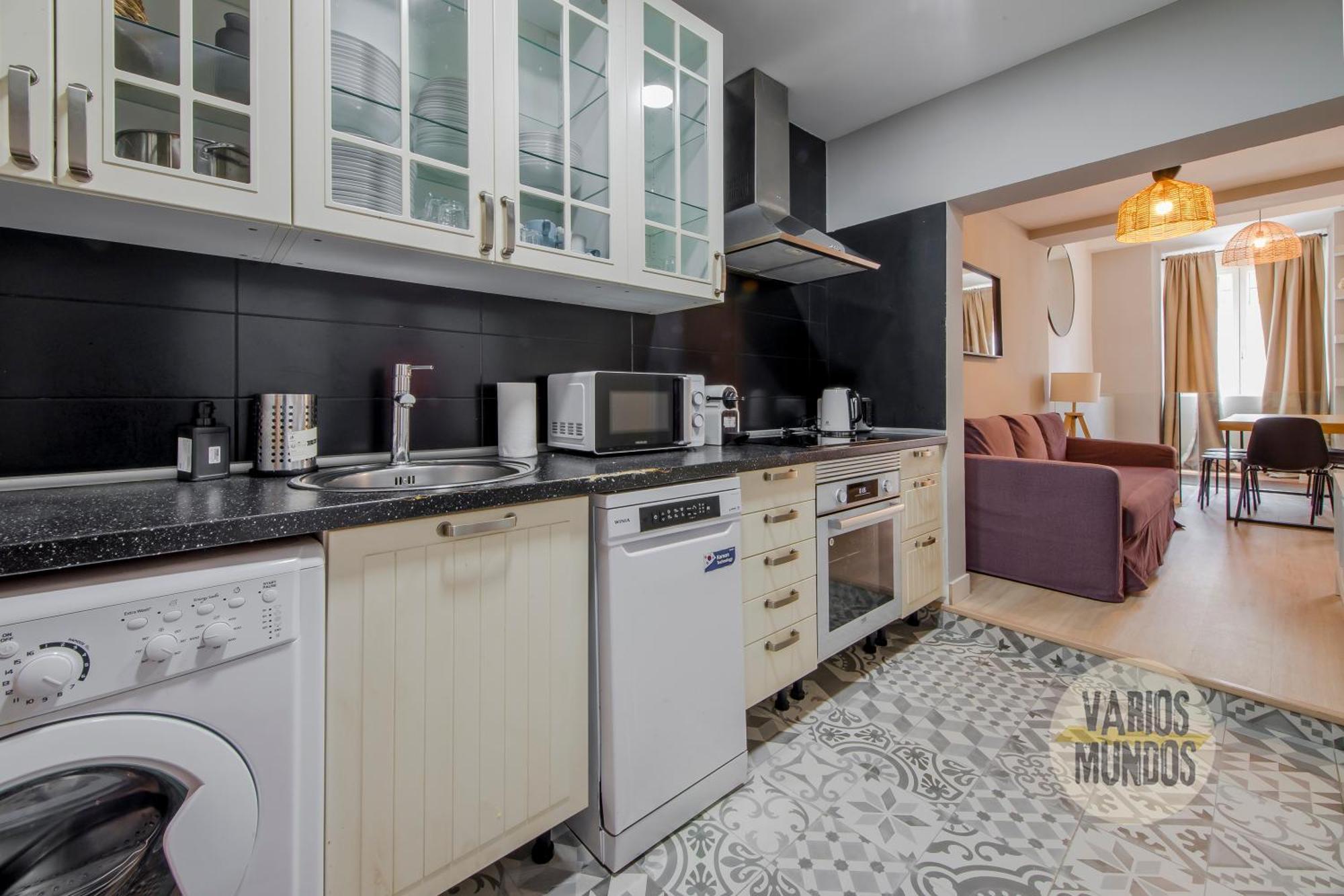 New&Cool Apt En El Centro De Madrid Para 9Pax E2 Eksteriør billede